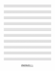 10-Staff Blank Manuscript