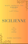 Sicilienne (Maria-Theresia von Paradis) for Flute and Piano