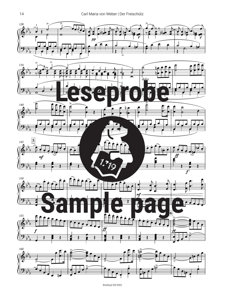 Der Freischütz WeV C.7 Der Freischütz WeV C.7 Choir scores gallery preview page 5