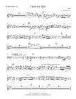 Deck the Hall (with Organ) - Bb Trumpet 1
