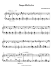 Tango Michielon. Piano Solo.