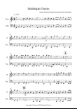 Hallelujah Chorus for Flute and Tuba Duet mini preview