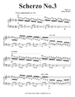 Scherzo No.3