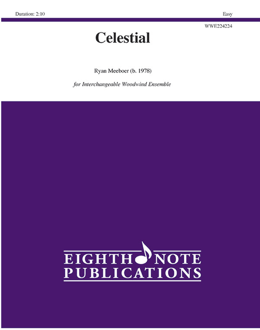 Celestial Celestial Woodwind Ensemble scores gallery preview page 1