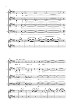 The Rising of the Sun 4-Part scores gallery preview page 3