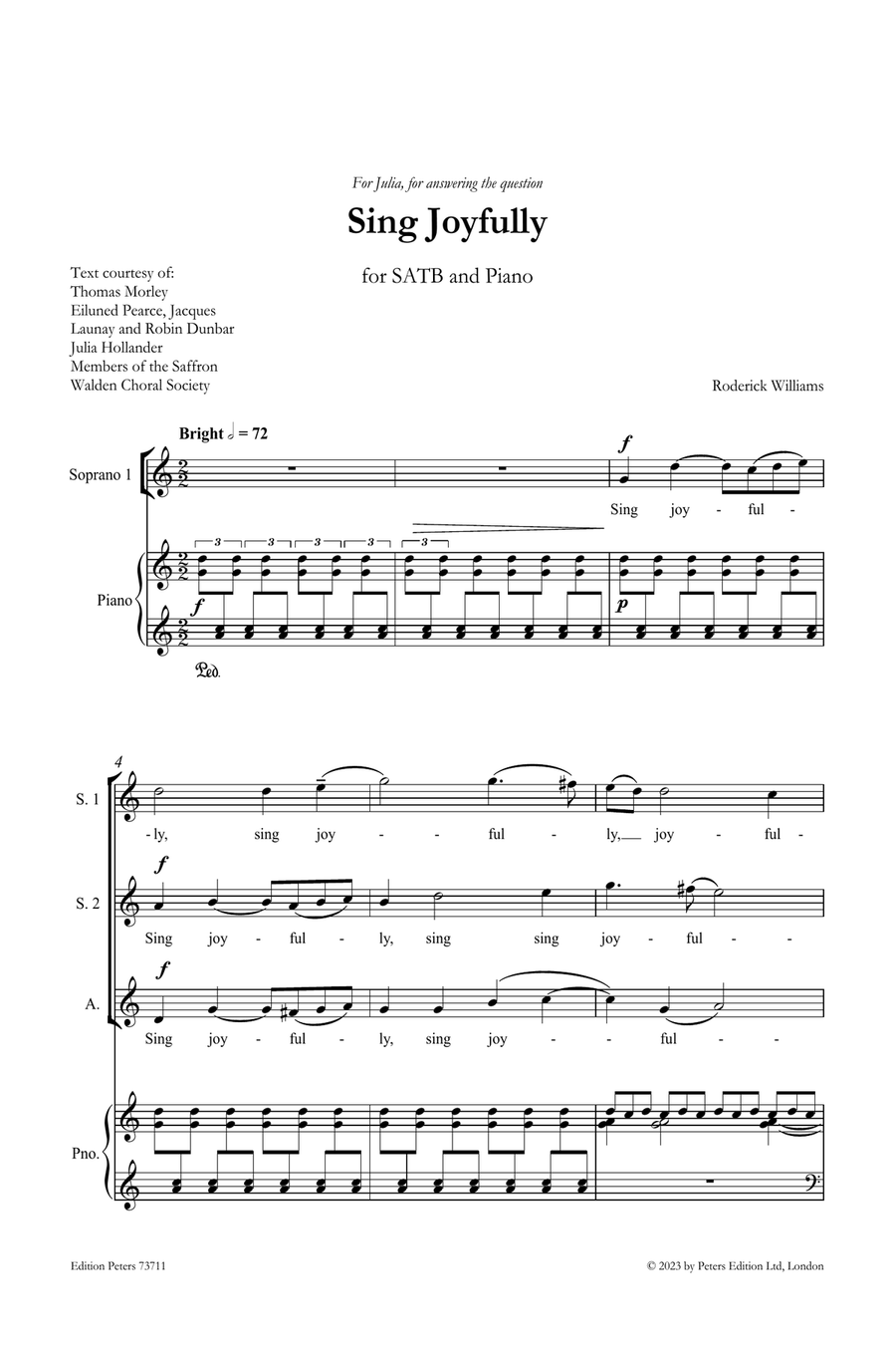 Sing Joyfully Sing Joyfully Choir scores gallery preview page 2