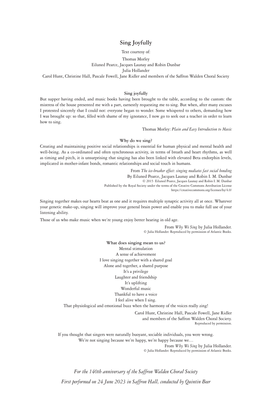 Sing Joyfully Sing Joyfully Choir scores gallery preview page 4