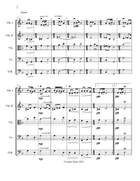 Two Cesar Franck Favorites for Piano, Arranged for String Orchestra String Orchestra scores gallery preview page 3