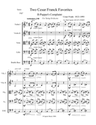 Two Cesar Franck Favorites for Piano, Arranged for String Orchestra String Orchestra scores gallery preview page 4