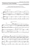 Christmas Carol Medley [Piano Duet (1 Piano) / advanced / Christmas Music Arr.]
