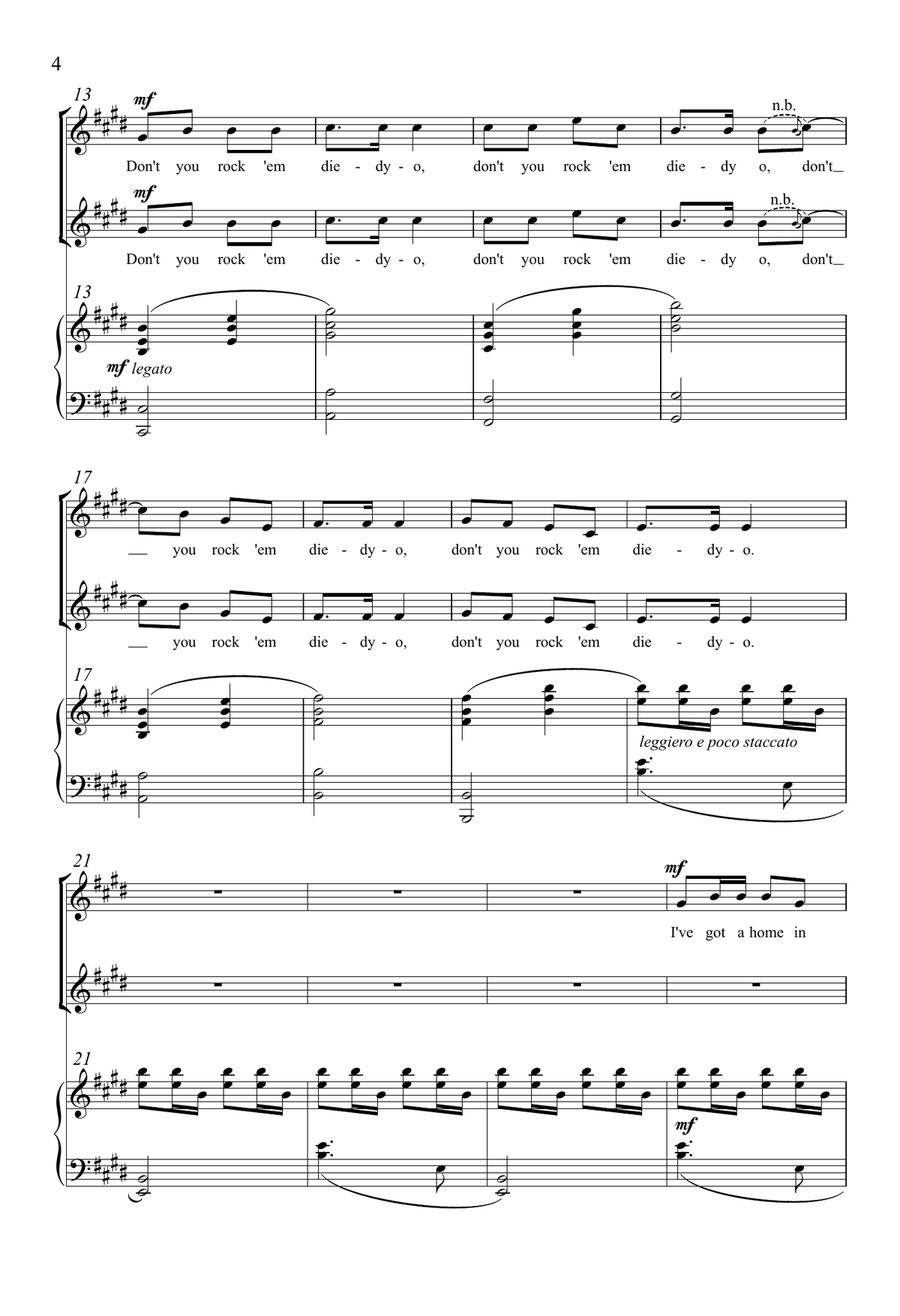 Sail Away Ladies Sail Away Ladies 2-Part scores gallery preview page 4