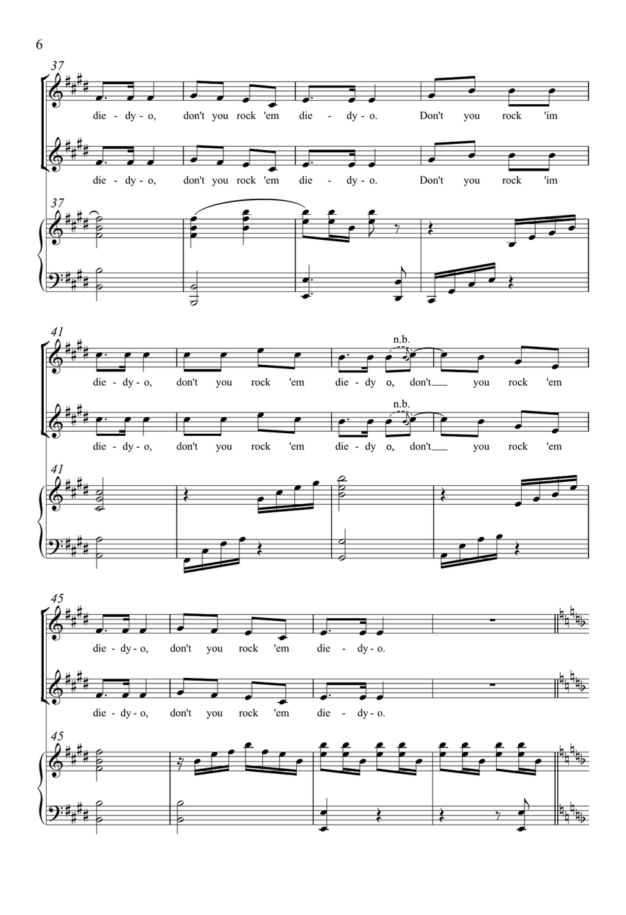 Sail Away Ladies Sail Away Ladies 2-Part scores gallery preview page 6