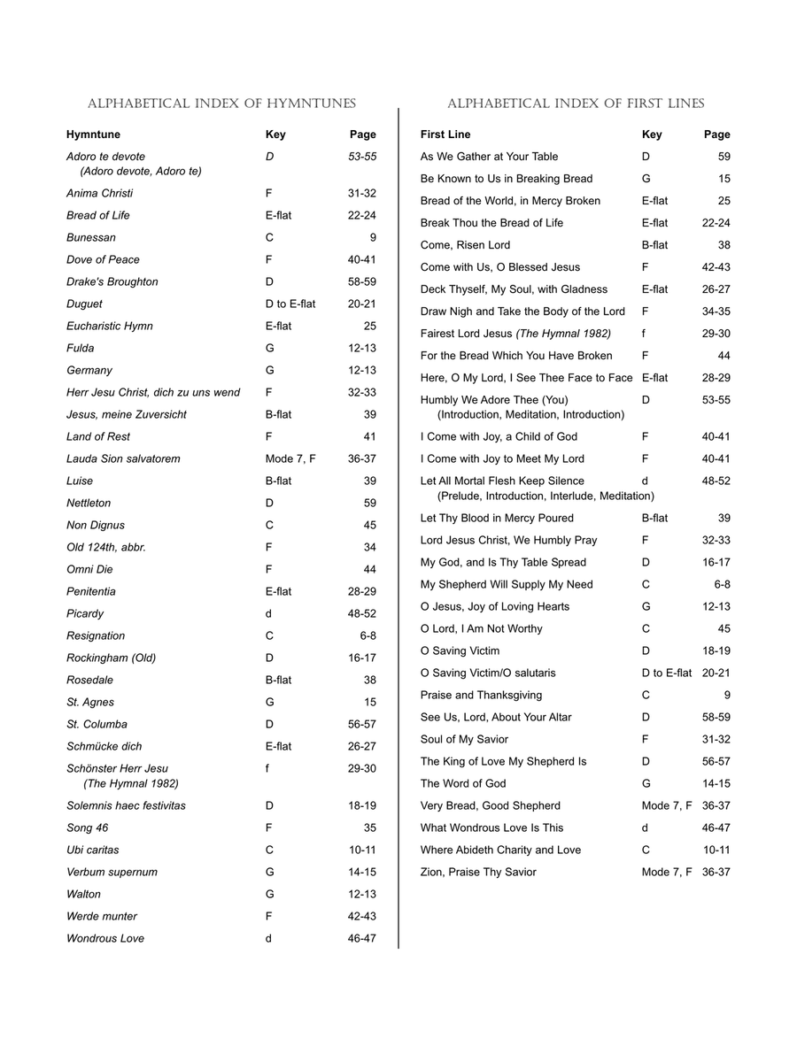 In Communion In Communion Organ scores gallery preview page 5