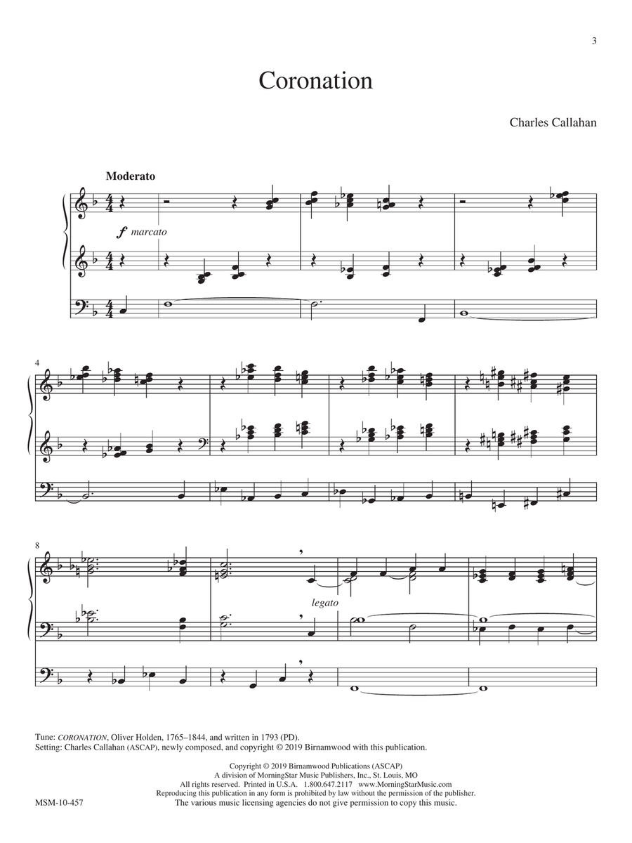 Be Joyful! Be Joyful! Organ scores gallery preview page 3