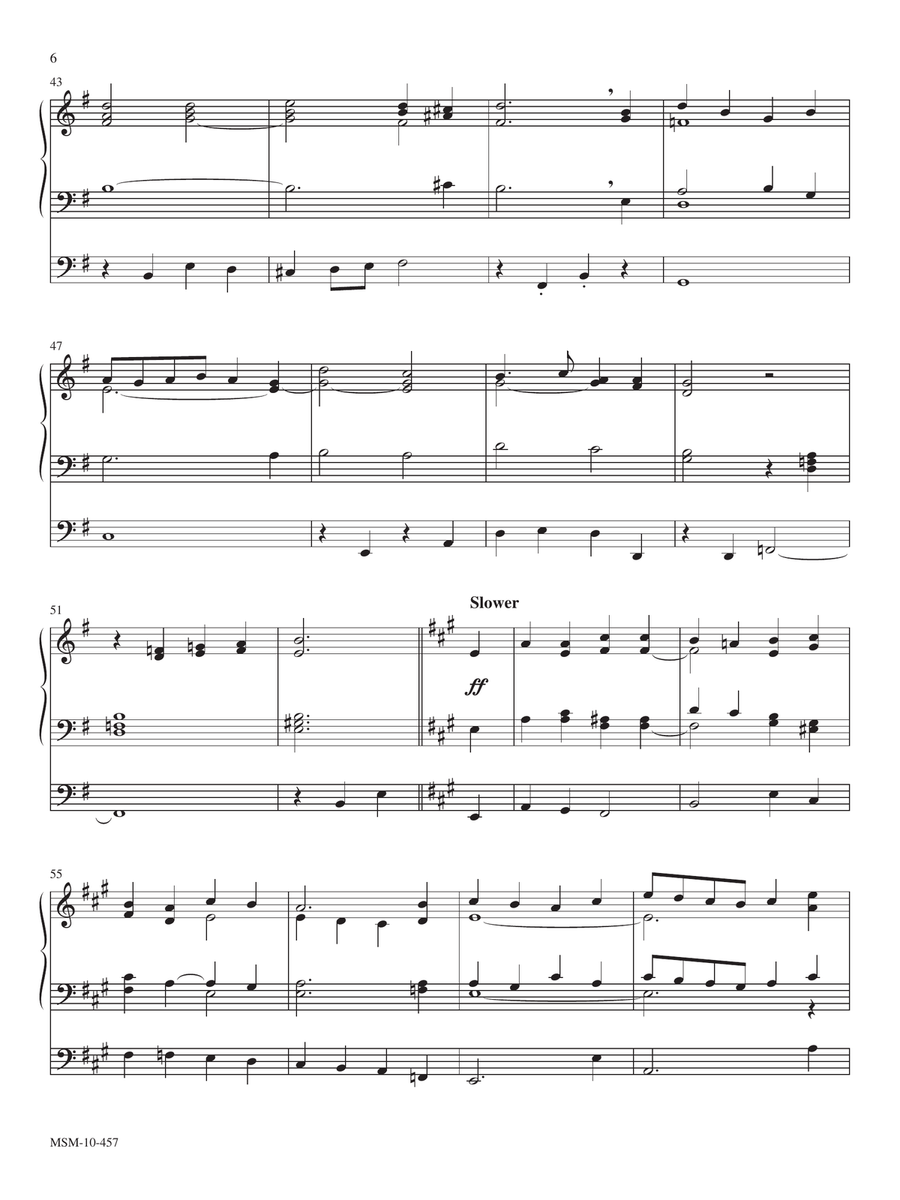 Be Joyful! Be Joyful! Organ scores gallery preview page 6