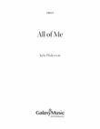 All of Me (Downloadable Violin Part)
