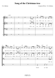 Song of the Christmastree