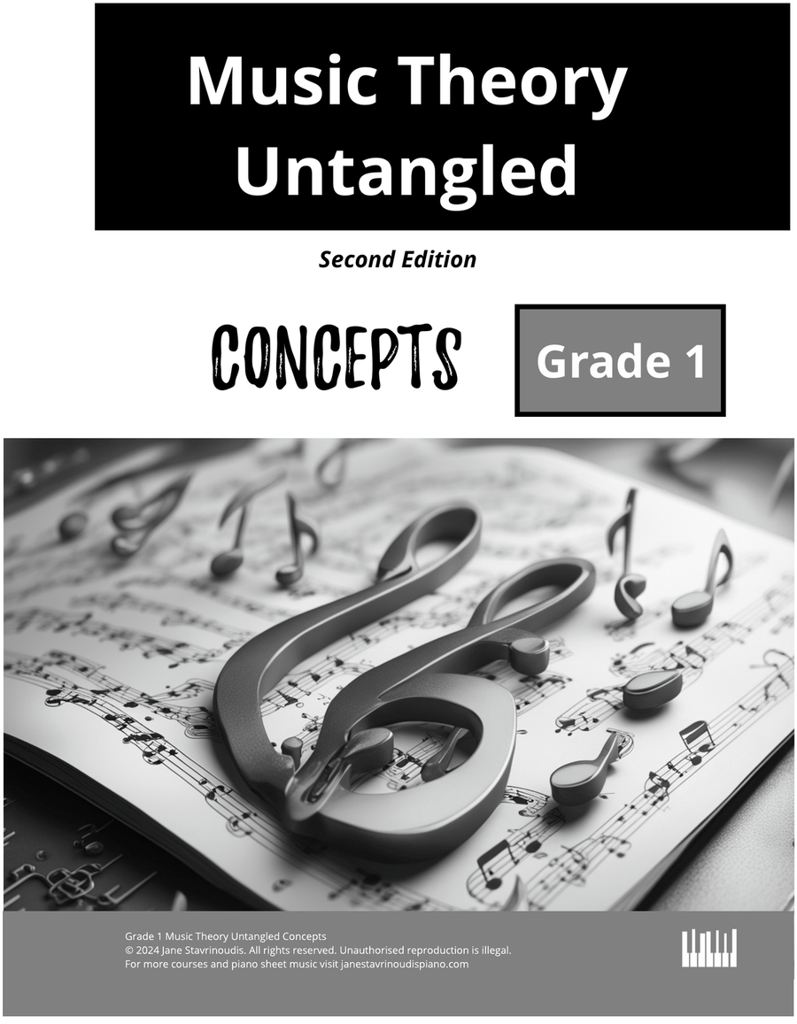 Grade 1 Music Theory Untangled Course Taster Pack School and Community scores gallery preview page 3