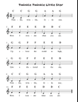 Twinkle Twinkle Little Star - Easy