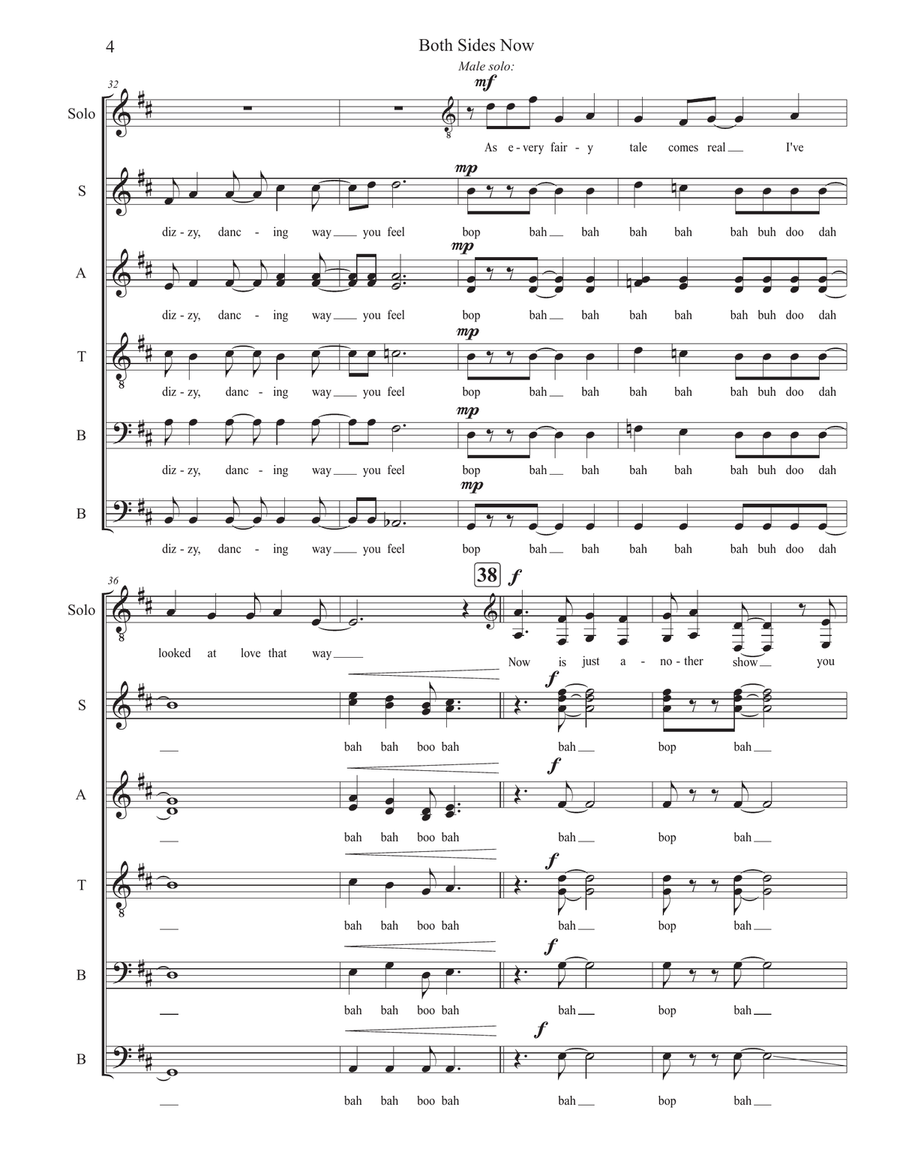 Both Sides Now Both Sides Now Divisi scores gallery preview page 4