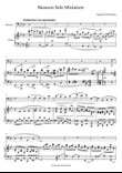Bassoon Solo Miniature
