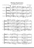 Wichtige Begebenheit arranged for Cello Ensemble (4 Cellos)