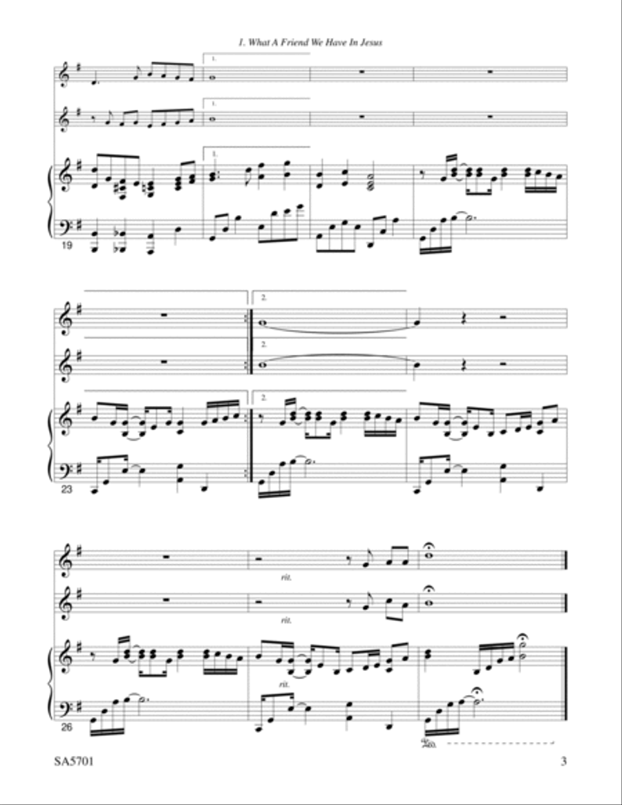Easy Instrumental Worship Library Set of Parts scores gallery preview page 3