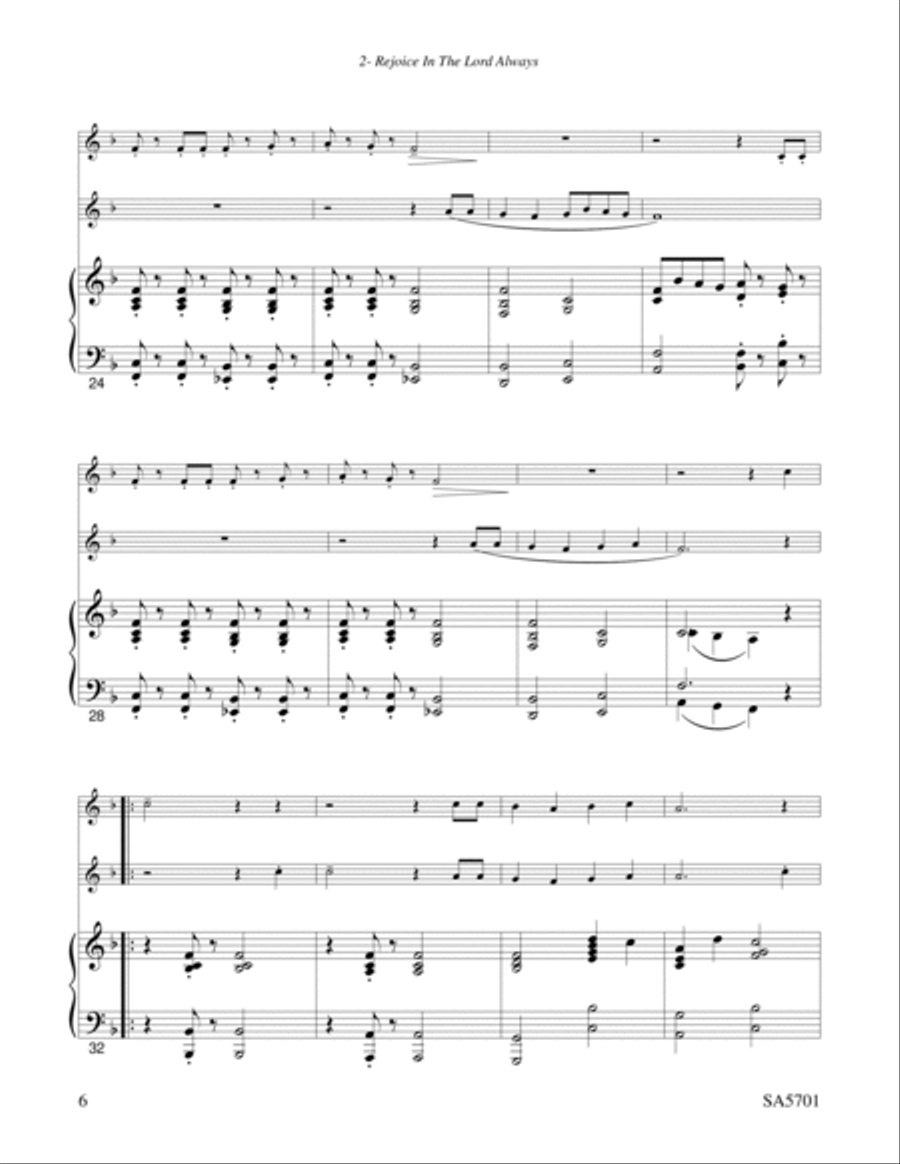 Easy Instrumental Worship Library Set of Parts scores gallery preview page 6