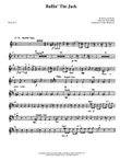 Ballin' the Jack - F Horn