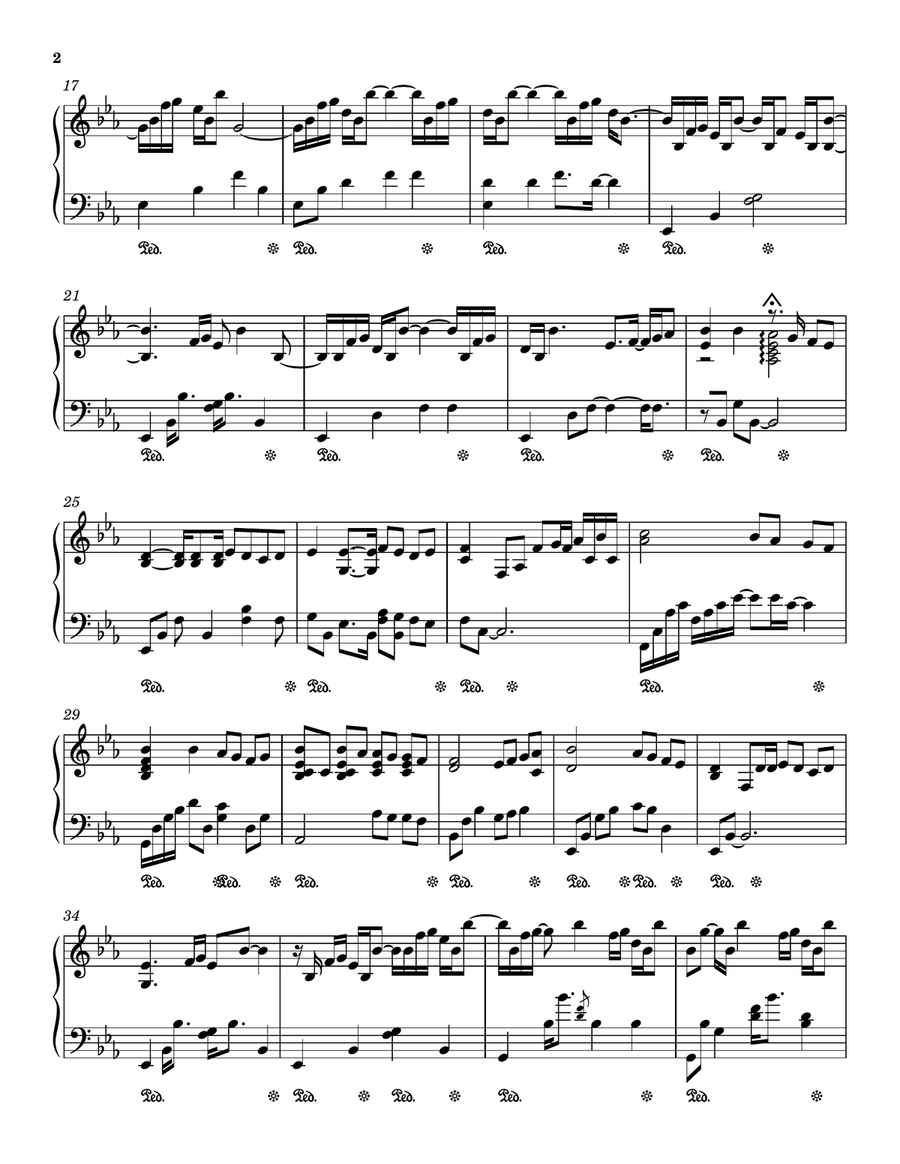 A Groovy Kind Of Love Piano Solo scores gallery preview page 2