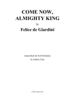 Come Now, Almighty King