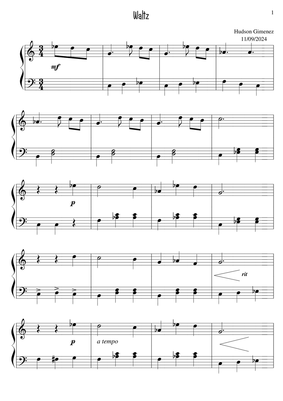 Children's Album - Book 1 Easy Piano scores gallery preview page 5