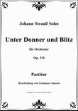 Unter Donner und Blitz - Op. 324