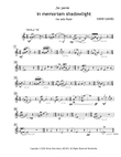 In Memoriam Shadowlight for solo flute