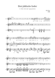 Clar: Three Jewish songs