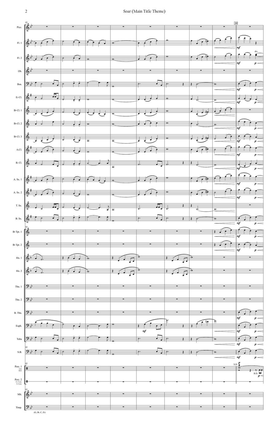 Soar (Main Title Theme From 