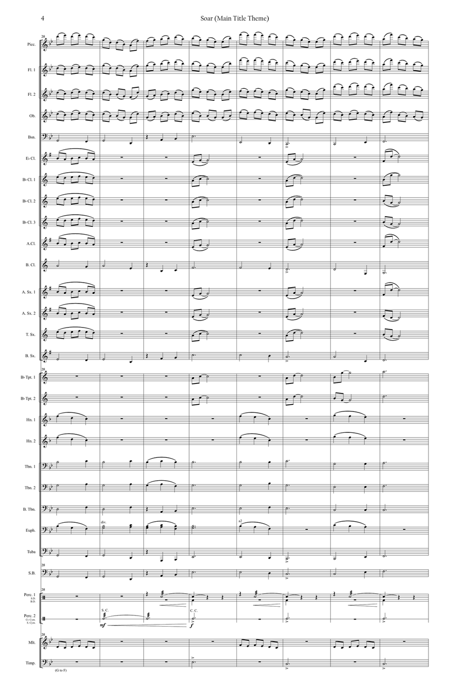 Soar (Main Title Theme From 