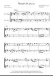 Hymne A L'amour