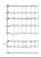 Lord, Guard and Guide the Men Who Fly Brass Quintet scores gallery preview page 3
