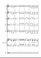 Lord, Guard and Guide the Men Who Fly Brass Quintet scores gallery preview page 5