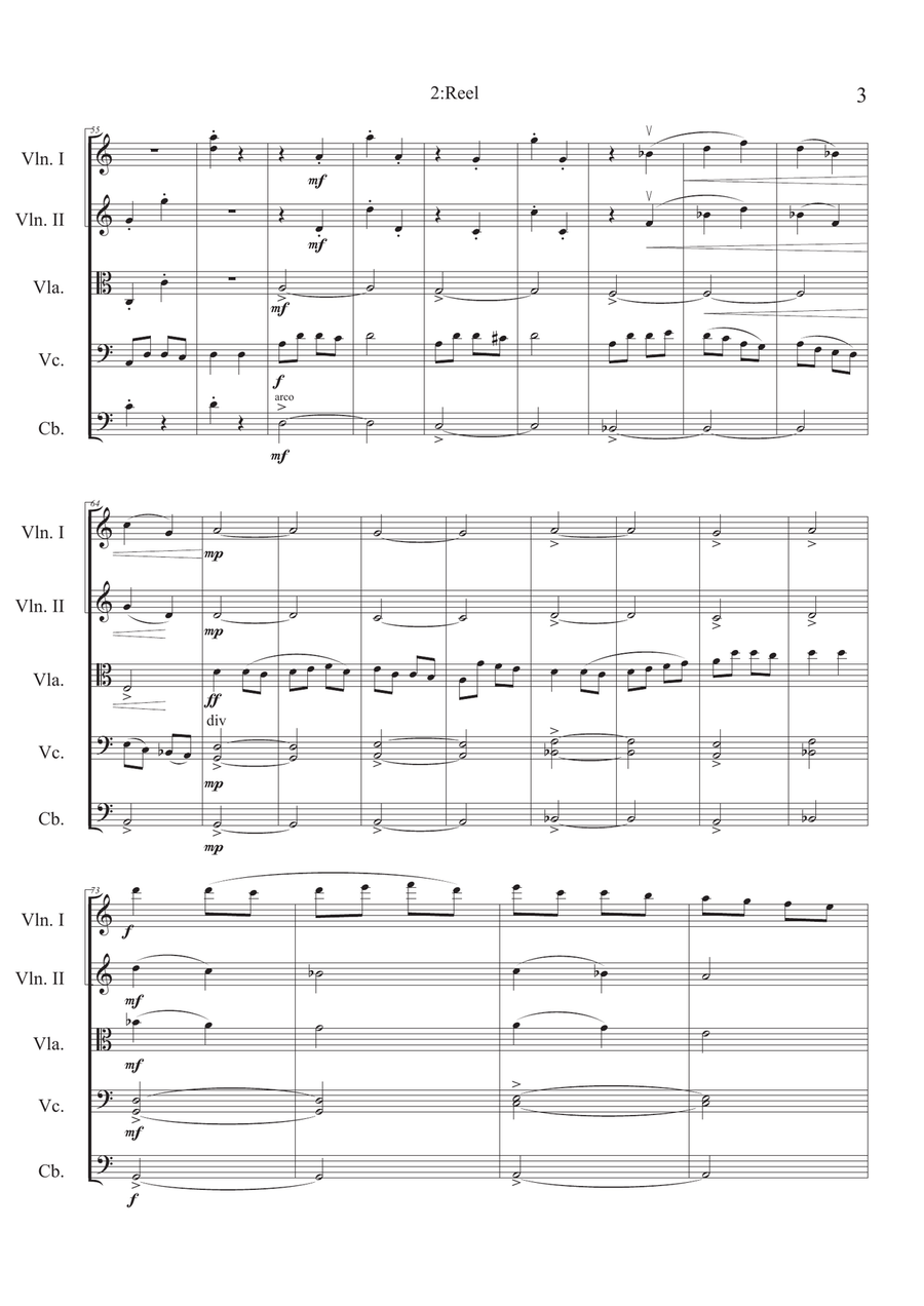 Clan for String Orchestra String Orchestra scores gallery preview page 6
