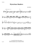 Mysterious Shadows - Violin 1