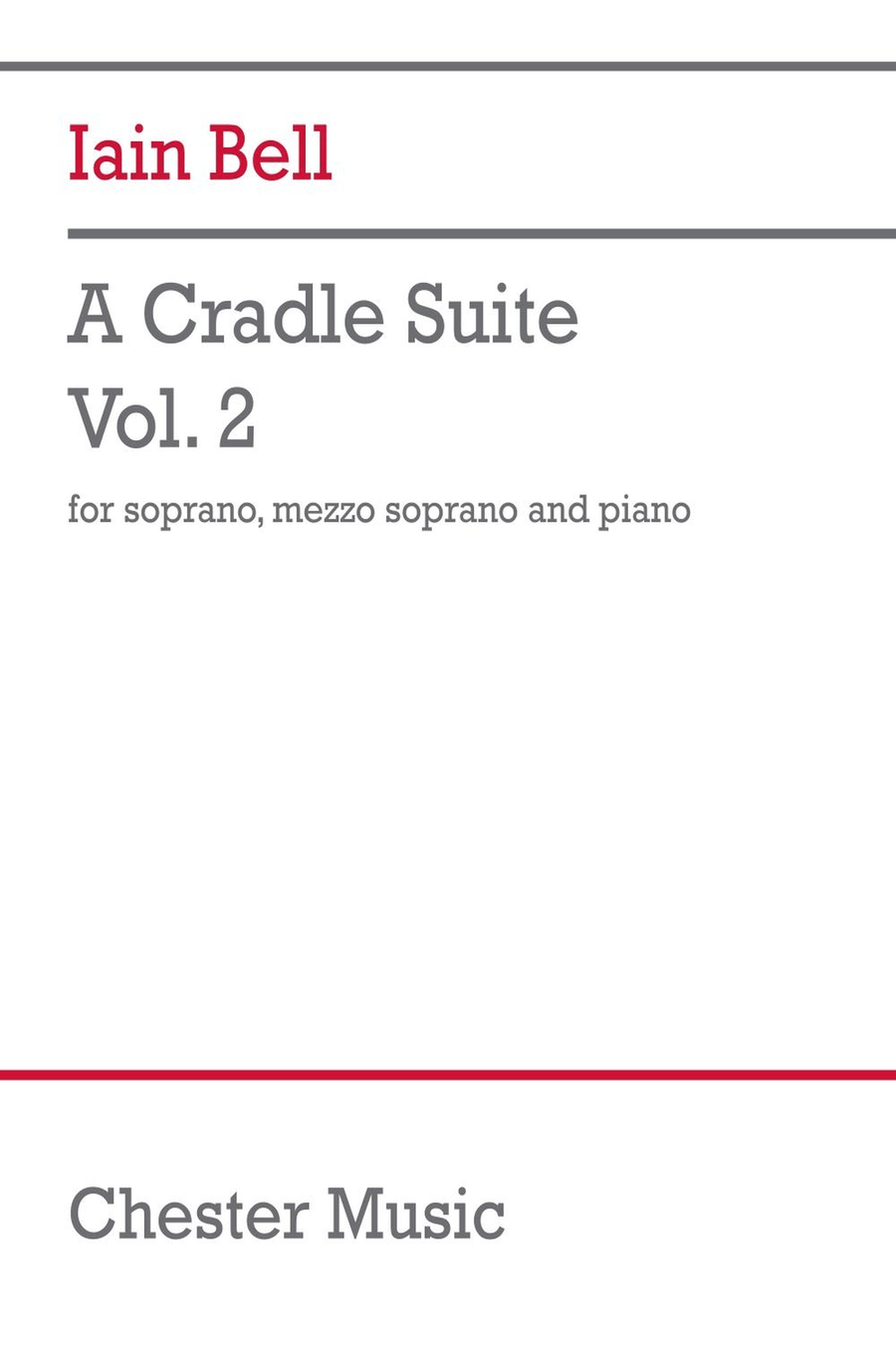 A Cradle Suite, Volume 2 A Cradle Suite, Volume 2 Voice Solo scores gallery preview page 1