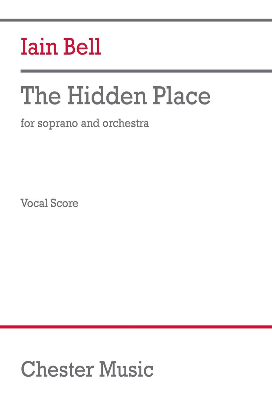 The Hidden Place The Hidden Place Voice scores gallery preview page 1