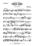 Turkish Rondo - Bb Trumpet 1
