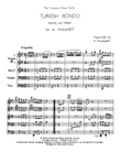 Turkish Rondo - Full Score