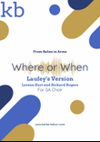 Where Or When