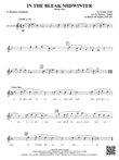 In the Bleak Midwinter: E-flat Baritone Saxophone