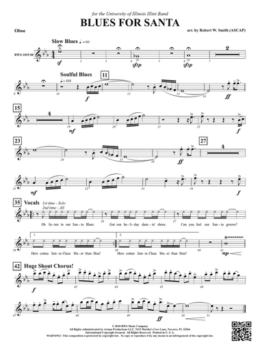 Blues for Santa: Oboe