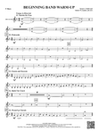 Beginning Band Warm-Up: 1st F Horn